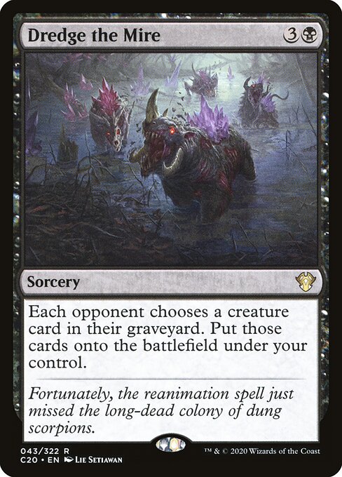Dredge the Mire - Commander 2020 - 43