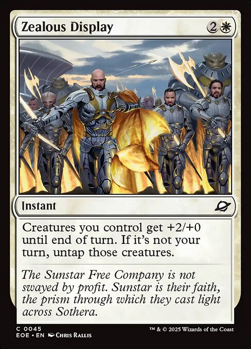 Zealous Display - Edge of Eternities - 45