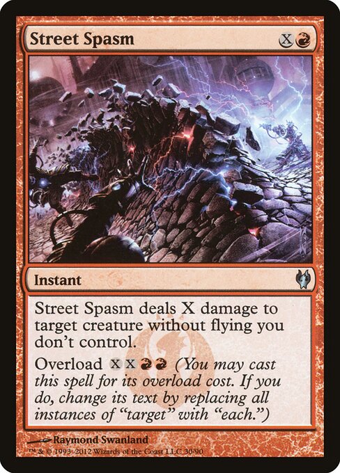 Street Spasm - Duel Decks: Izzet vs. Golgari - 30