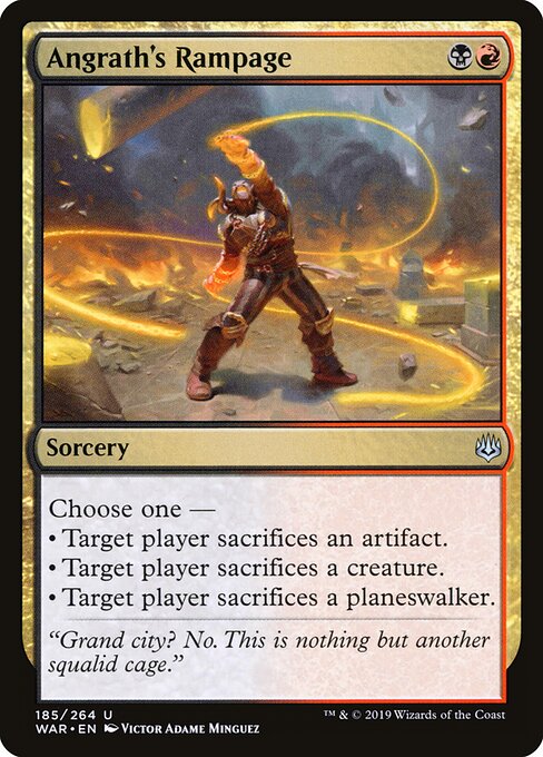 Angrath's Rampage - War of the Spark - 185