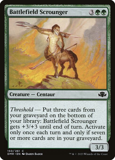 Battlefield Scrounger - Dominaria Remastered - 150