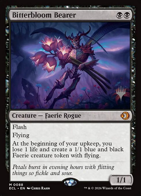 Bitterbloom Bearer - Lorwyn Eclipsed Promos - 88p