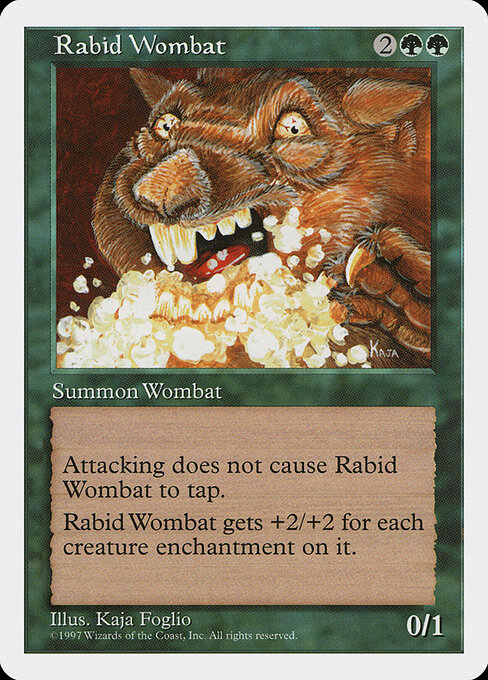 Rabid Wombat - Fifth Edition - 319
