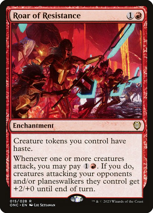 Roar of Resistance - Phyrexia: All Will Be One Commander - 15