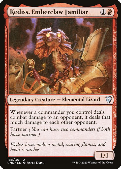 Kediss, Emberclaw Familiar - Commander Legends - 188