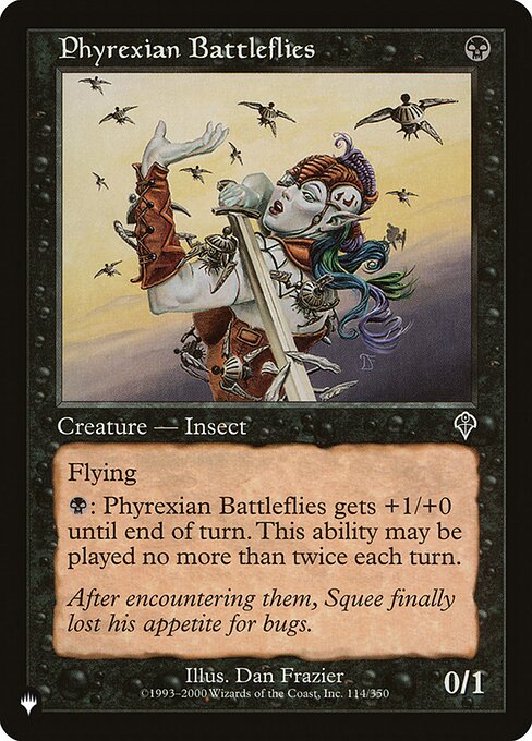 Phyrexian Battleflies - The List - INV-114