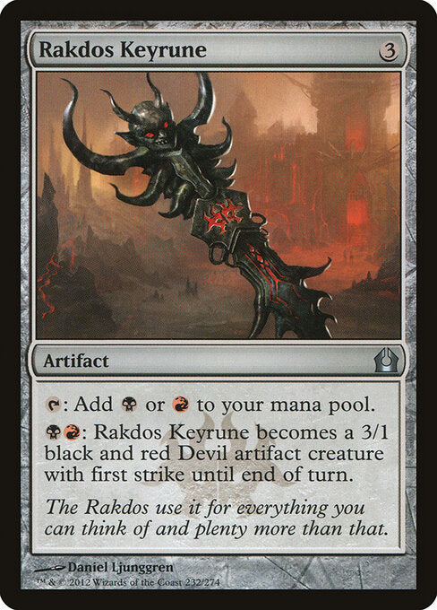 Rakdos Keyrune - Return to Ravnica - 232
