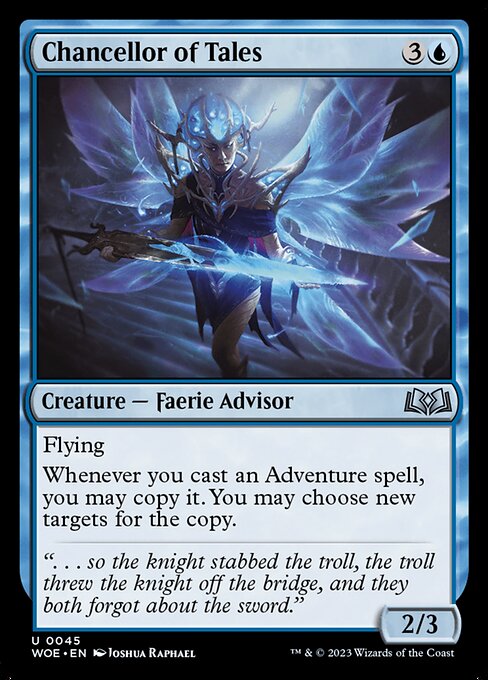 Chancellor of Tales - Wilds of Eldraine - 45