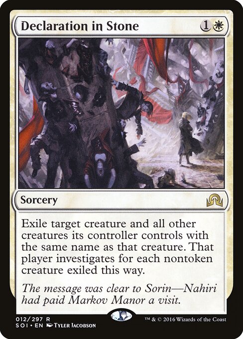 Declaration in Stone - Shadows over Innistrad - 12
