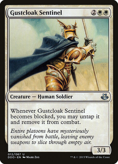 Gustcloak Sentinel - Duel Decks: Elspeth vs. Kiora - 12