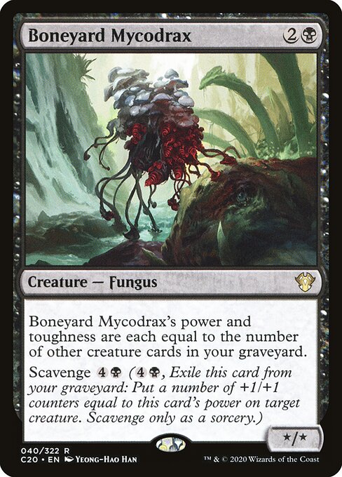 Boneyard Mycodrax - Commander 2020 - 40