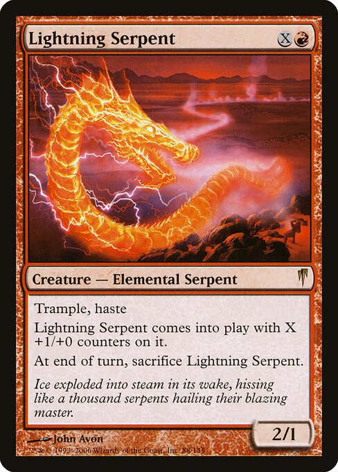 Lightning Serpent - Coldsnap - 88