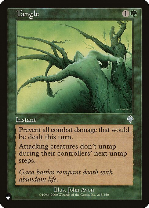 Tangle - The List - INV-213