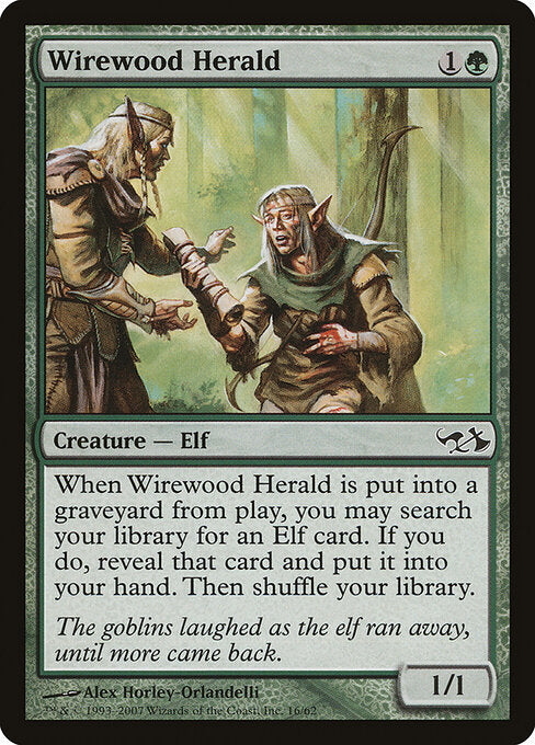 Wirewood Herald - Duel Decks: Elves vs. Goblins - 16