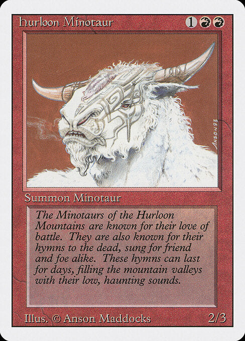 Hurloon Minotaur - Revised Edition - 159