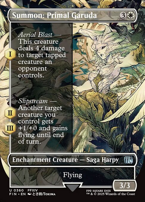Summon: Primal Garuda - Final Fantasy - 360