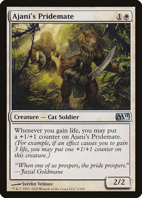 Ajani's Pridemate - Magic 2011 - 3