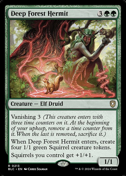 Deep Forest Hermit - Bloomburrow Commander - 213