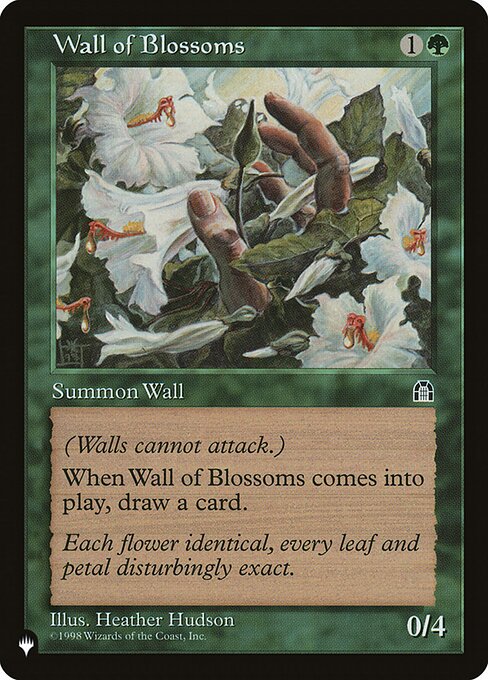 Wall of Blossoms - The List - STH-125