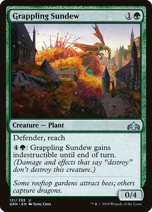 Grappling Sundew - Guilds of Ravnica - 131