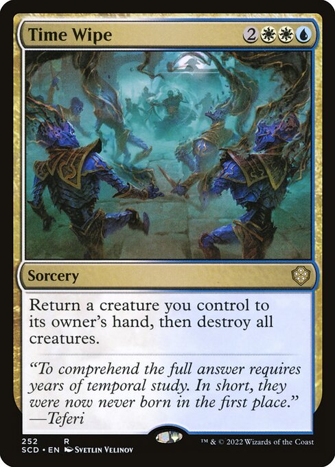 Time Wipe - Starter Commander Decks - 252