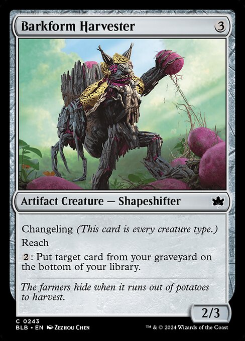 Barkform Harvester - Bloomburrow - 243