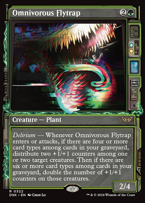 Omnivorous Flytrap - Duskmourn: House of Horror - 322