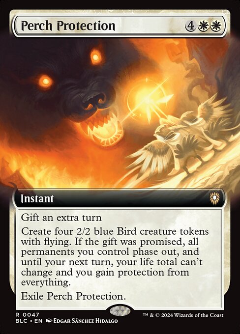 Perch Protection - Bloomburrow Commander - 47