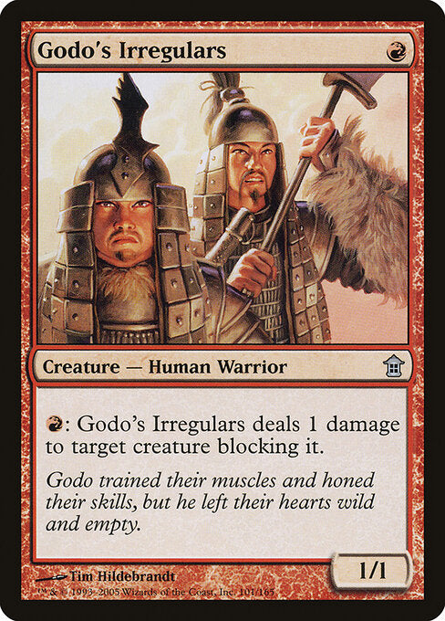 Godo's Irregulars - Saviors of Kamigawa - 101