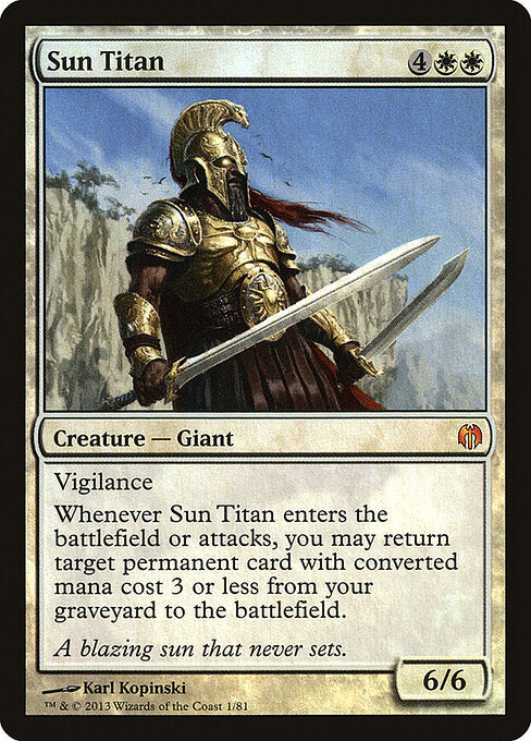 Sun Titan - Duel Decks: Heroes vs. Monsters - 1