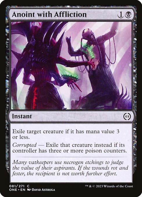 Anoint with Affliction - Phyrexia: All Will Be One - 81