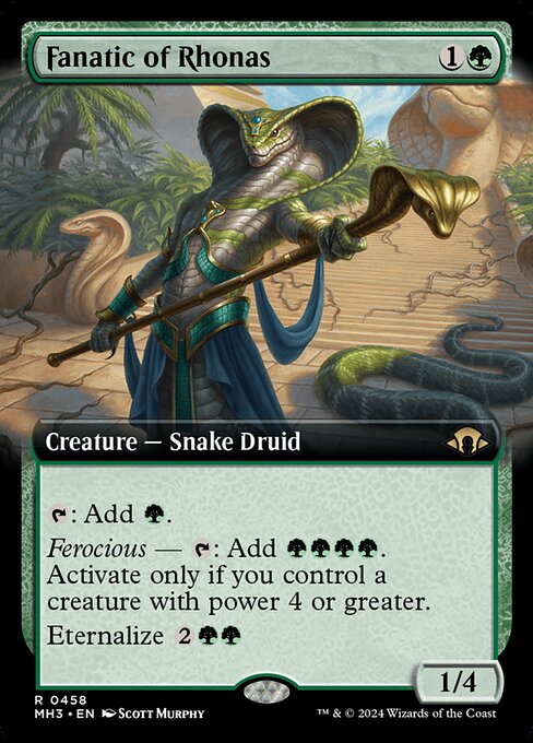 Fanatic of Rhonas - Modern Horizons 3 - 458