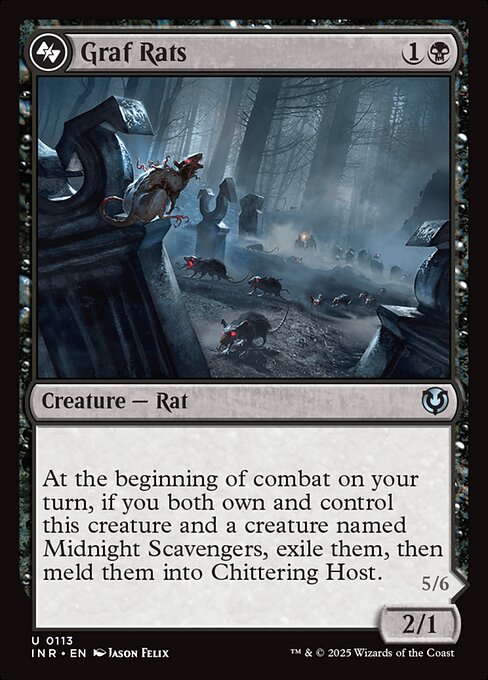 Graf Rats // Chittering Host - Innistrad Remastered - 113