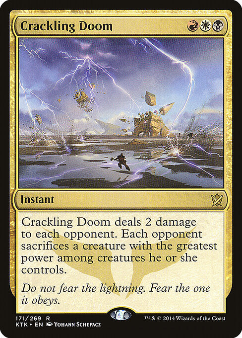 Crackling Doom - Khans of Tarkir - 171