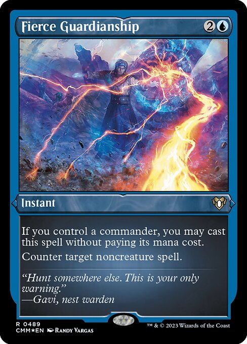 Fierce Guardianship - Commander Masters - 489