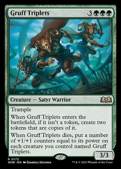 Gruff Triplets - Wilds of Eldraine - 172