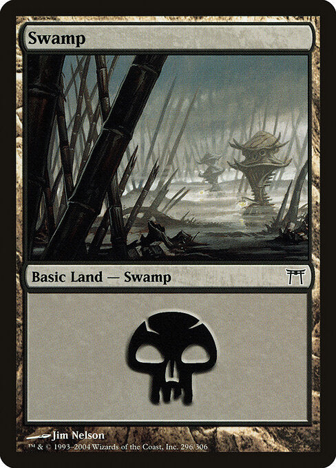 Swamp - Champions of Kamigawa - 296