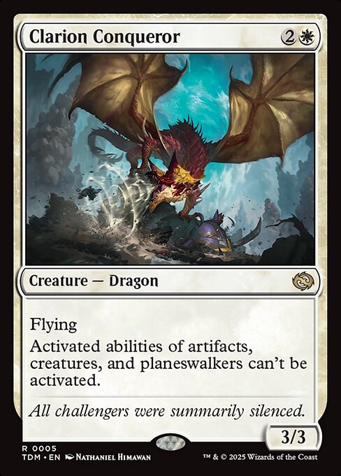Clarion Conqueror - Tarkir: Dragonstorm - 5