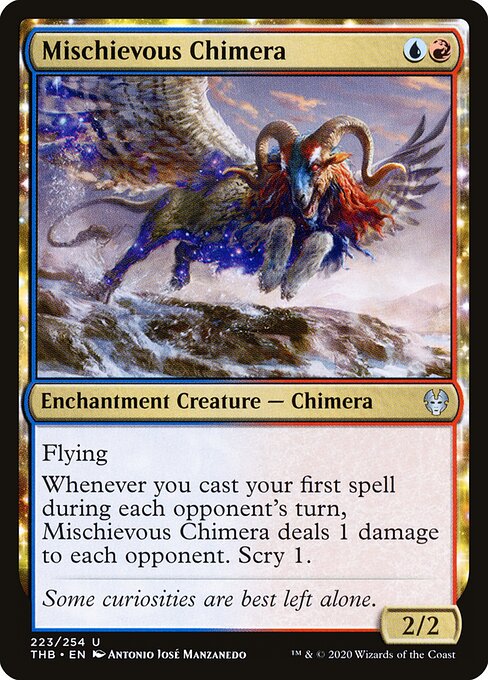 Mischievous Chimera - Theros Beyond Death - 223