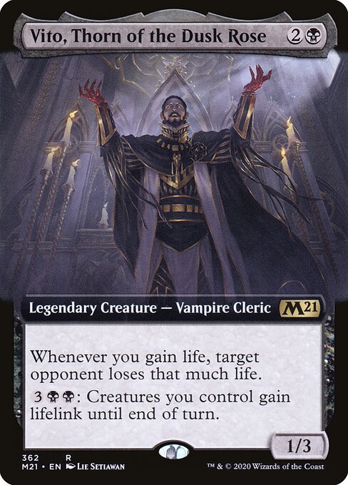 Vito, Thorn of the Dusk Rose - Core Set 2021 - 362