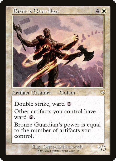 Bronze Guardian - The Brothers' War Commander - 70