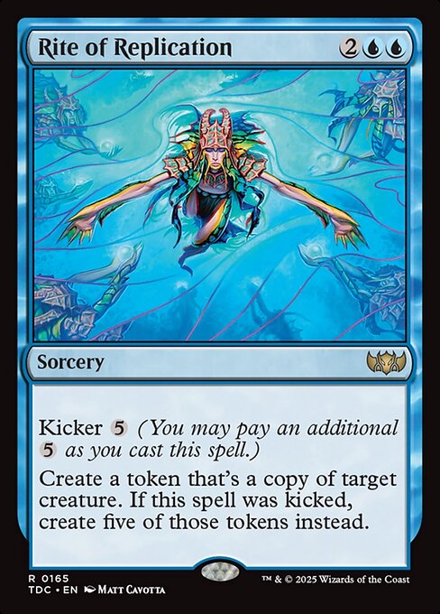 Rite of Replication - Tarkir: Dragonstorm Commander - 165