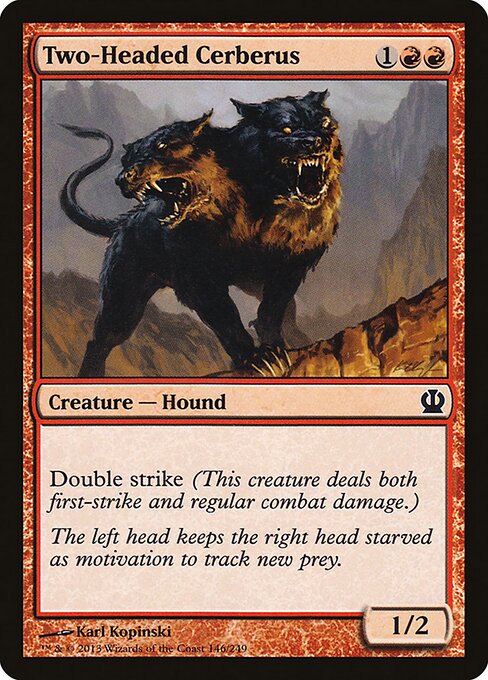 Two-Headed Cerberus - Theros - 146