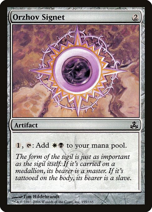 Orzhov Signet - Guildpact - 155