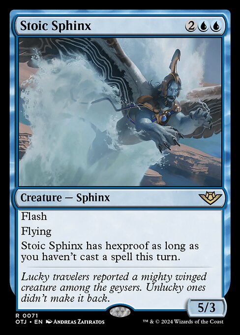 Stoic Sphinx - Outlaws of Thunder Junction - 71