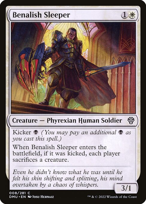 Benalish Sleeper - Dominaria United - 8