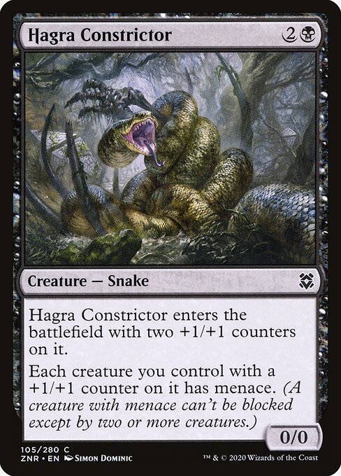 Hagra Constrictor - Zendikar Rising - 105