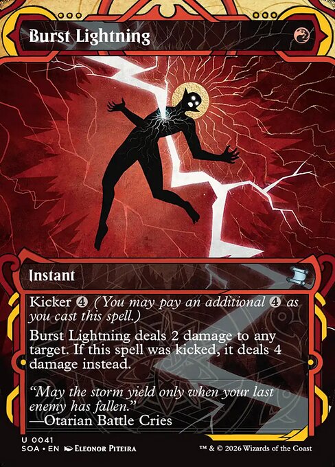 Burst Lightning - Secrets of Strixhaven Mystical Archive - 41