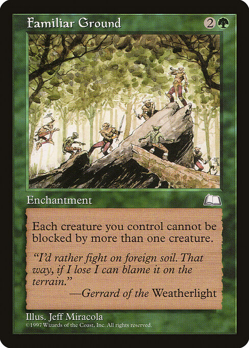 Familiar Ground - Weatherlight - 127