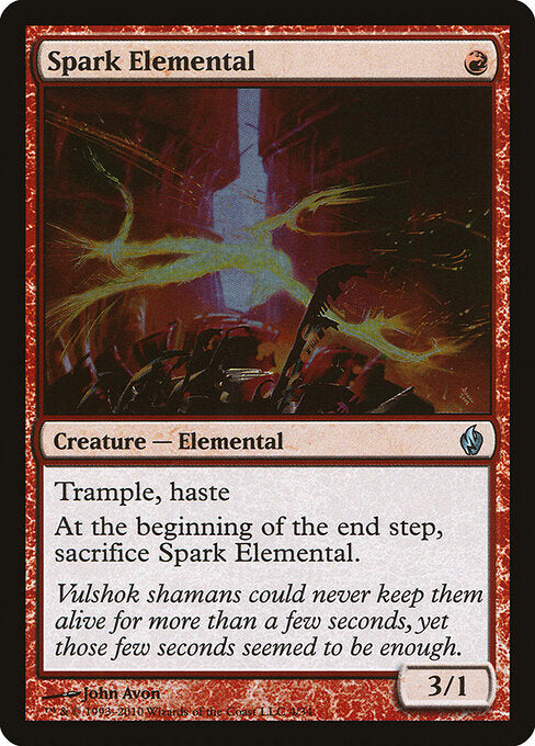 Spark Elemental - Premium Deck Series: Fire and Lightning - 4